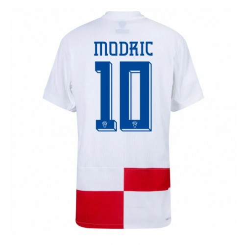 Hrvatska Luka Modric #10 Domaci Dres EP 2024 Kratak Rukav